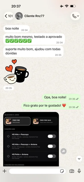 Depoimento de cliente 2