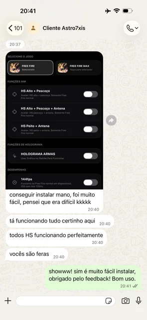 Depoimento de cliente 4