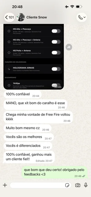 Depoimento de cliente 6